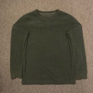 Olive Green Men's Sweatshirt